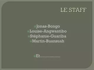 jonas bongo louise angwantibo st phanie guariba martin buansuah et