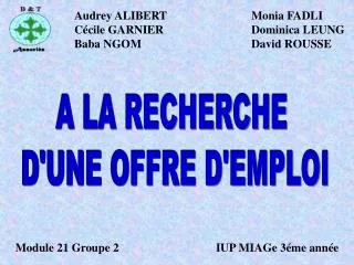 audrey alibert monia fadli c cile garnier dominica leung baba ngom david rousse