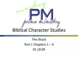 Biblical Character Studies