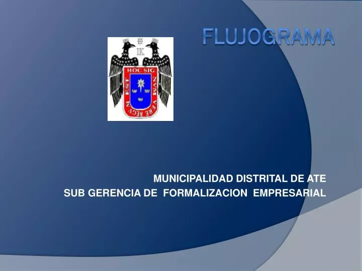 municipalidad distrital de ate sub gerencia de formalizacion empresarial