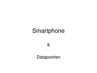 smartphone