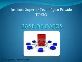 base de datos