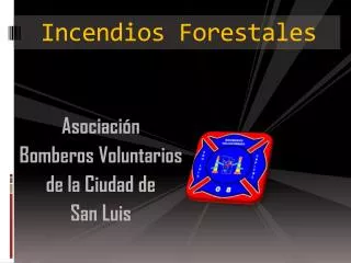 incendios forestales