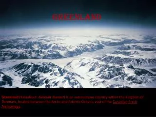 greenland