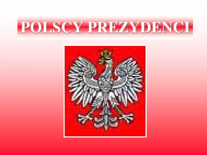 polscy prezydenci