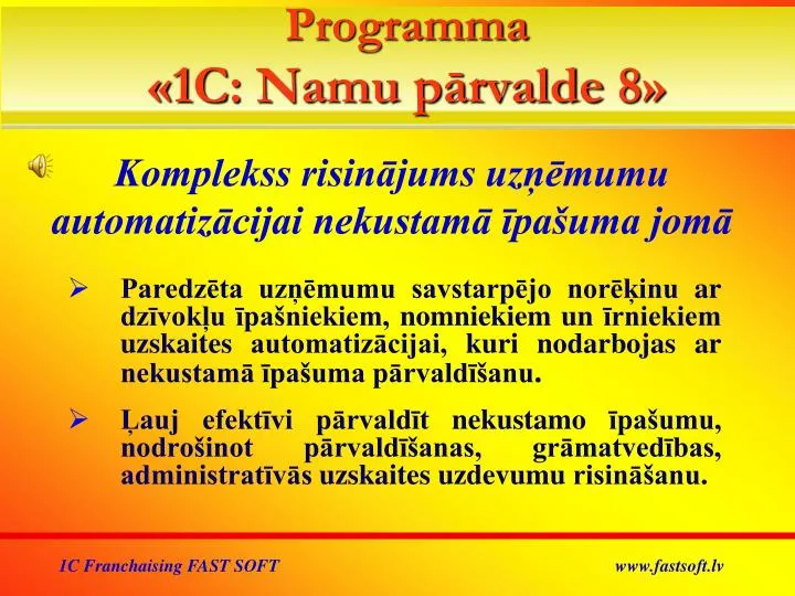 programma 1 c namu p rvalde 8