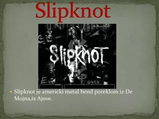 slipknot