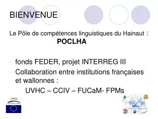 bienvenue