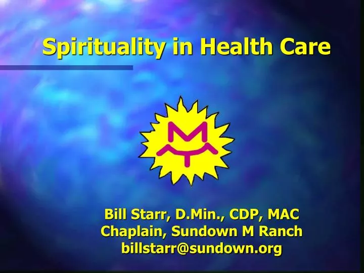 spirituality in health care