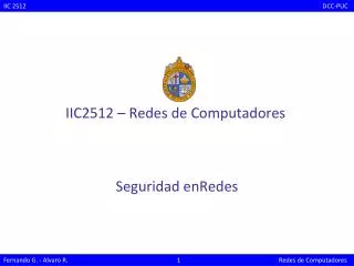 iic2512 redes de computadores