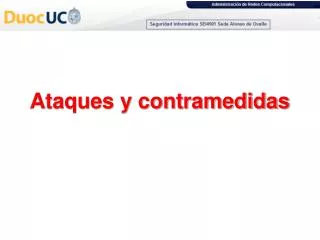 ataques y contramedidas