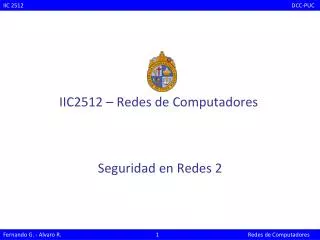 iic2512 redes de computadores