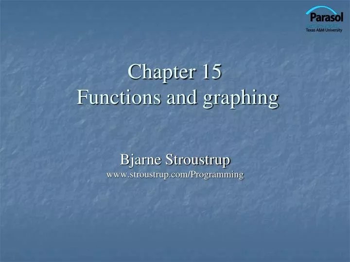 chapter 15 functions and graphing