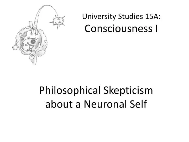 university studies 15a consciousness i