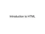 PPT - Introduction to HTML Lists, Images, and Links PowerPoint ...