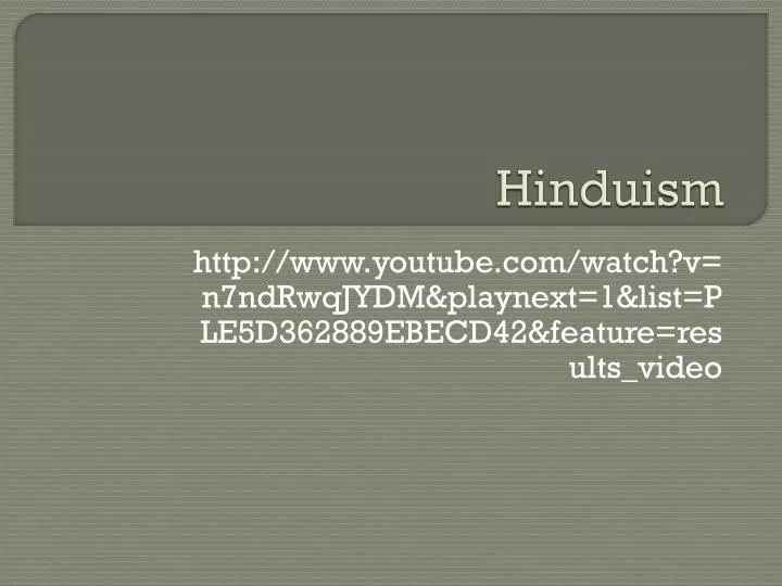 hinduism