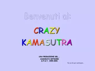 benvenuti al