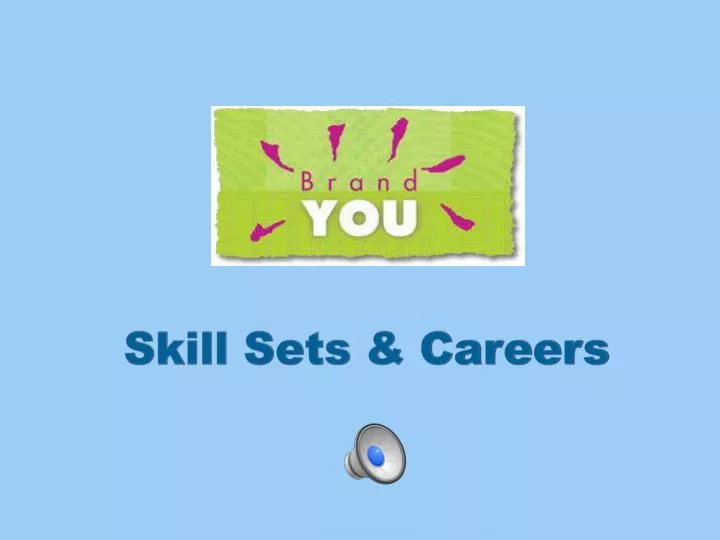 skill sets careers