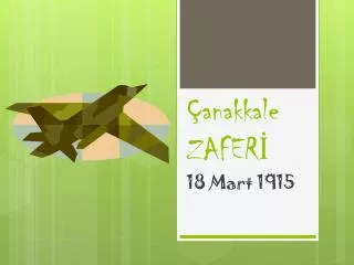 anakkale zafer