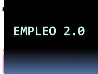 empleo 2 0