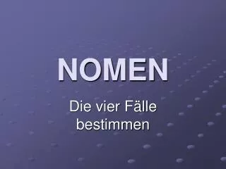 nomen