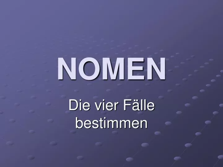 nomen