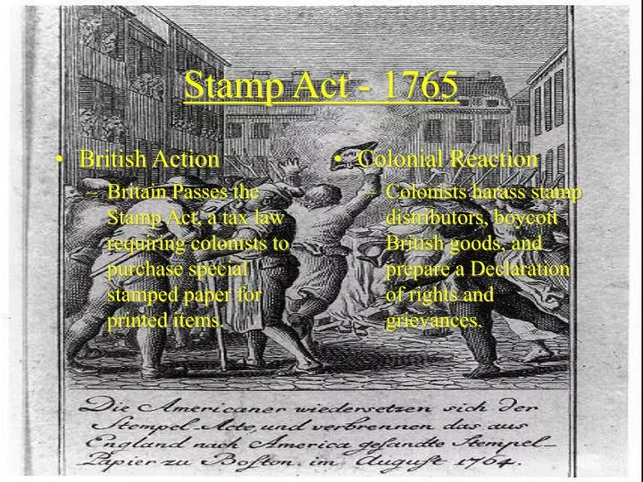 stamp act 1765