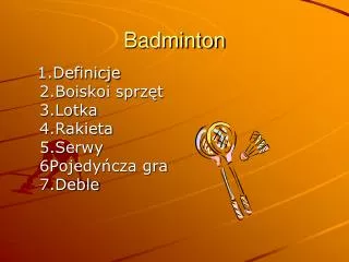 badminton