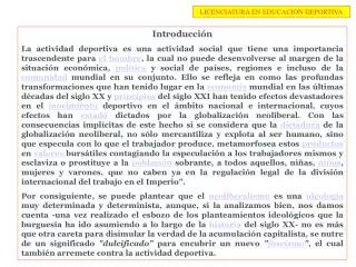 licenciatura en educacion deportiva