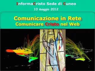 comunicazione in rete comunicare cristo nel web