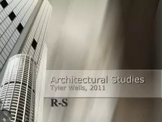 Architectural Studies