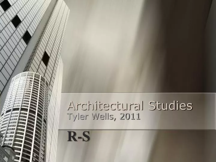 architectural studies