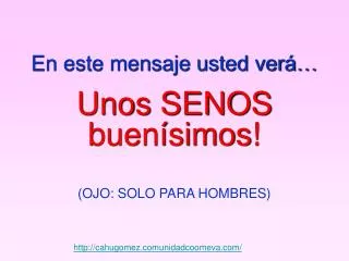 en este mensaje usted ver