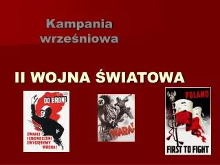 kampania wrze niowa