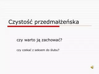 czysto przedma e ska