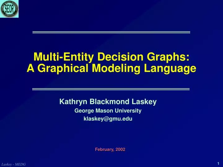 multi entity decision graphs a graphical modeling language