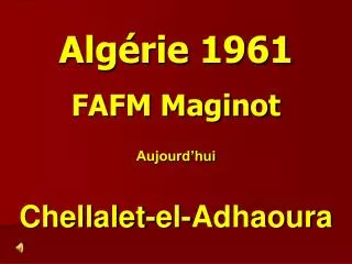 alg rie 1961