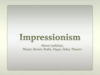 impressionism