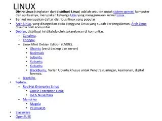 linux