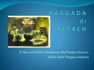 h a g g a d d i p e s a c h