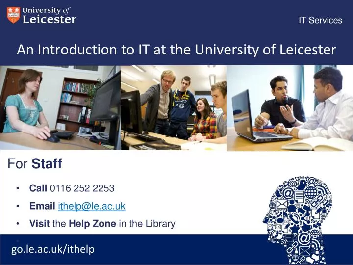 Library & Learning Services, University of Leicester
