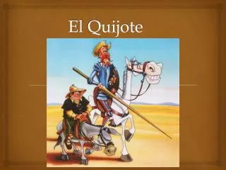 el quijote
