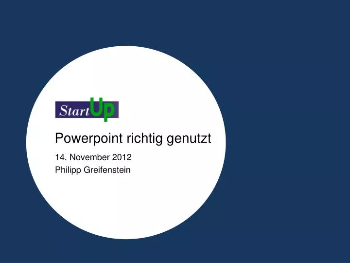 powerpoint richtig genutzt