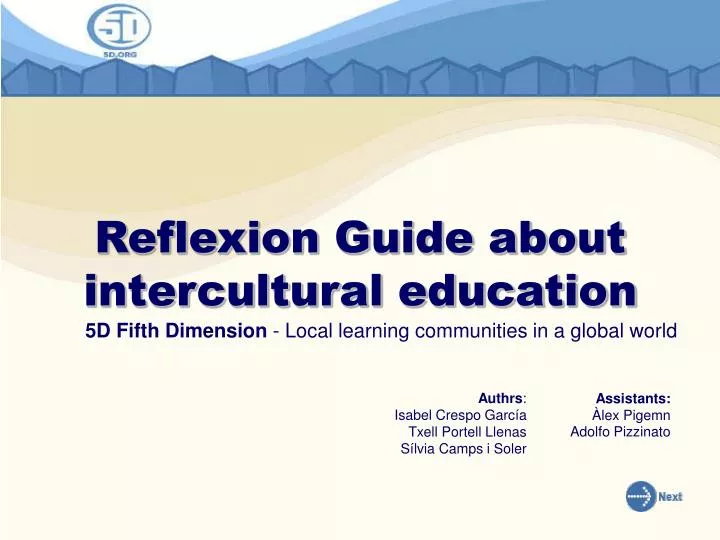 reflexion guide about intercultural education