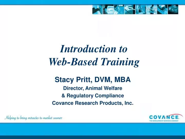 introduction to web based training