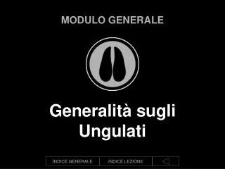 modulo generale