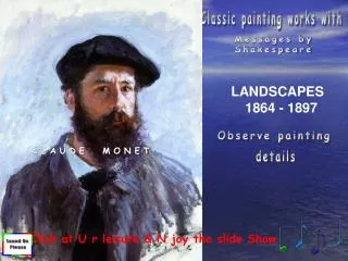 Classic painting works with