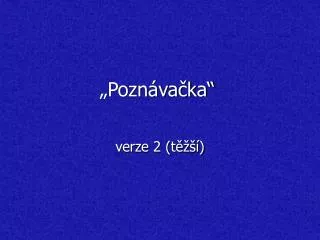 pozn va ka