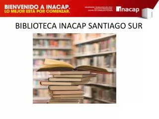 BIBLIOTECA INACAP SANTIAGO SUR