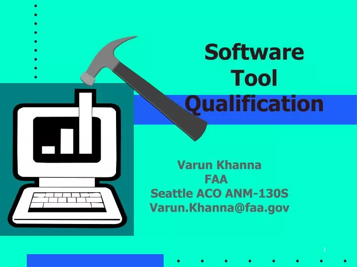 software tool qualification